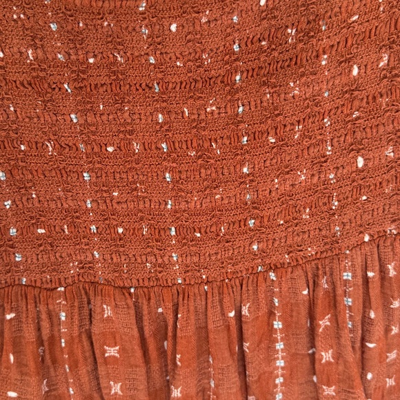 Matilda Jane Terracotta Smocked Blouse - Picture 4 of 6